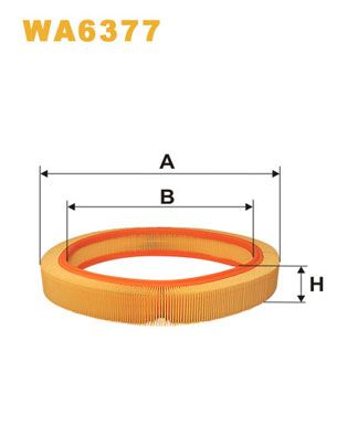 WIX FILTERS Воздушный фильтр WA6377